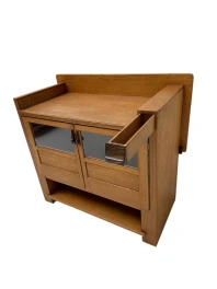 Art Deco Modernist Cabinet by Anton Lucas for N.V. Meubelkunst Leiden, 1920s